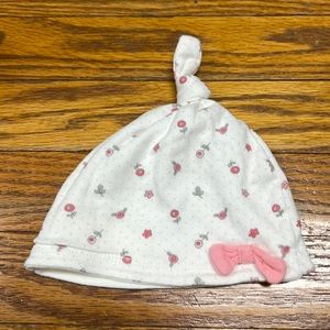 🦄$2 add on🦄OR❤️5/$25❤️ KOALA BABY | white floral cap